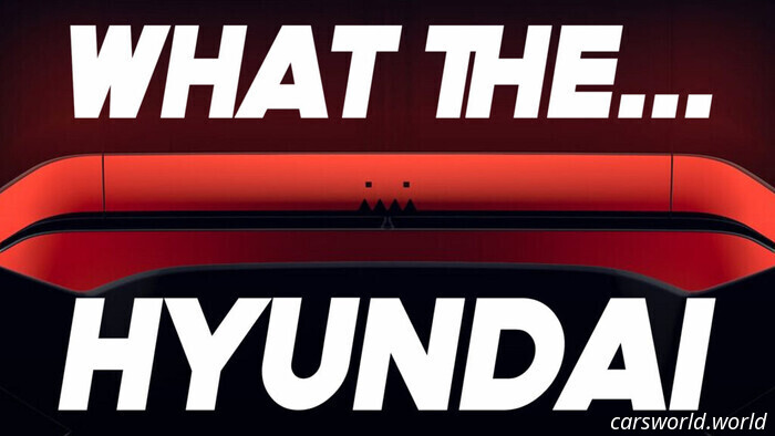 ¿Alguna Idea De Lo Que Hyundai Está Provocando Aquí? | Carscoops